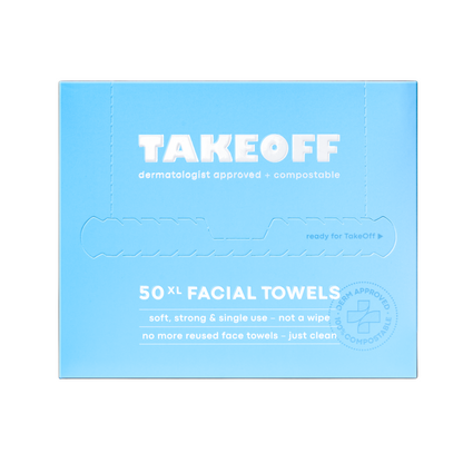 Daily Face Towels - 50 Pack