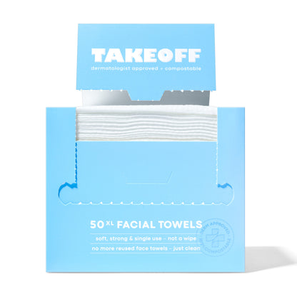 Daily Face Towels - 50 Pack