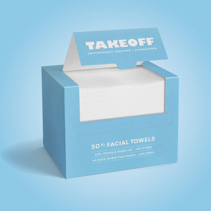 Daily Face Towels (Your Step Zero) 50 Pack